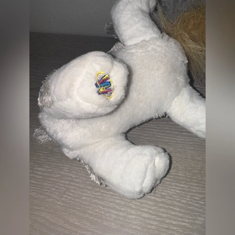 Plush Gray & White Schnauzer Dog GANZ Plush Stuffed Animal Webkinz - Picture 5 of 6